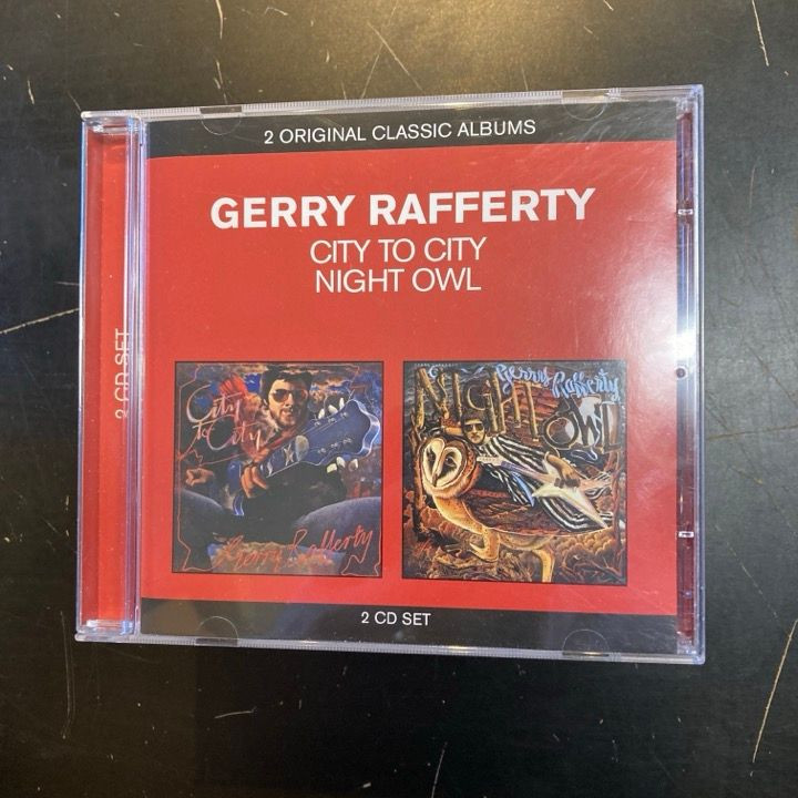 Gerry Rafferty - City To City / Night Owl 2CD (VG+-M-/VG+) -soft rock-